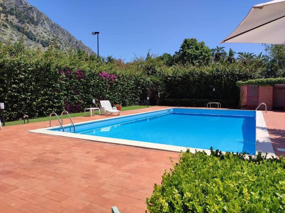 Da Nonna Cettina Appartamento In Villa Con Piscina Палермо Экстерьер фото